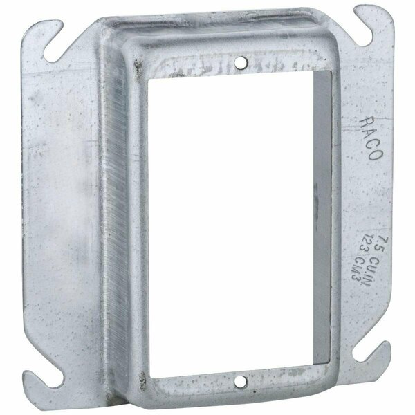 Southwire Electrical Box Cover, 1 Gang, Square, Galvanized Steel 52C15-UPC